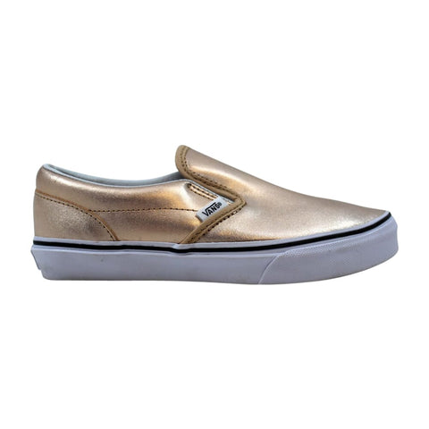 Vans Classic Slip-On Metallic Leather/Rose Gold  VN0004J2IGA Pre-School