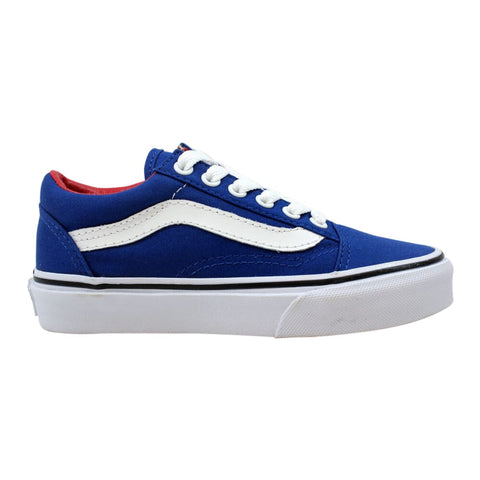 Vans Old Skool Canvas True Blue/Racing Red  VN000W9TIAO Pre-School