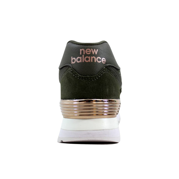 New Balance 574 Green/White  WL574FSD Women's