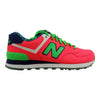 New Balance 574 Pink/Green-Navy Luau Pack WL574ILC Women's