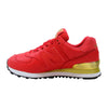 New Balance 574 Gold Dip-Red Cerise/Metallic Gold Gold Dip WL574URA Women's